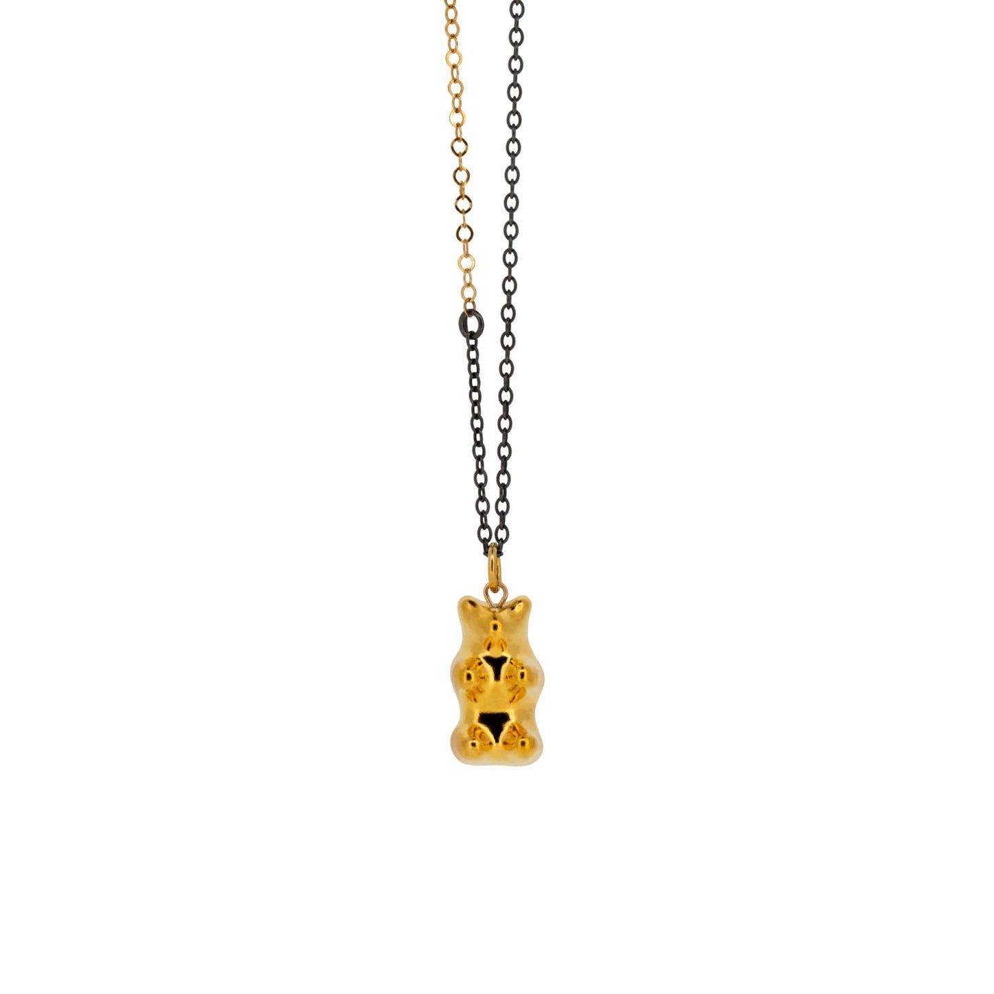 Golden Gummy Bear Necklace