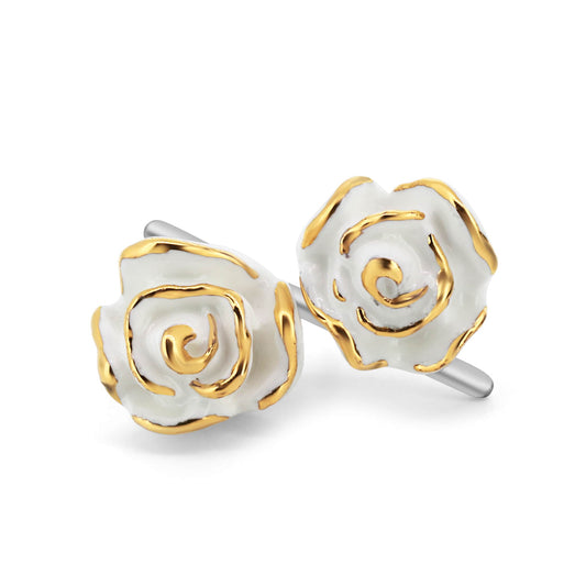 Double Rose Earring Flower Power