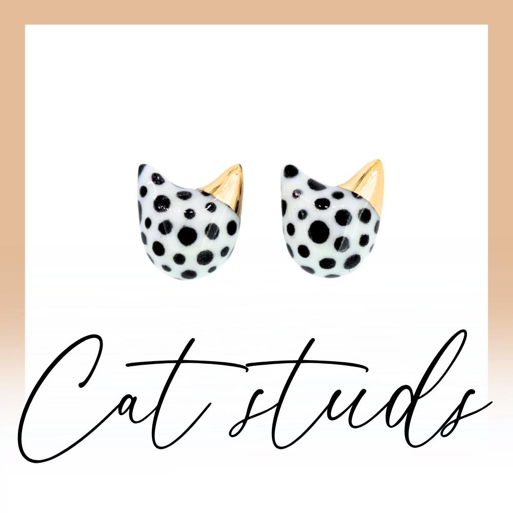 Cat Studs Jewelry Collection