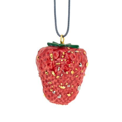 Big Strawberry Necklace