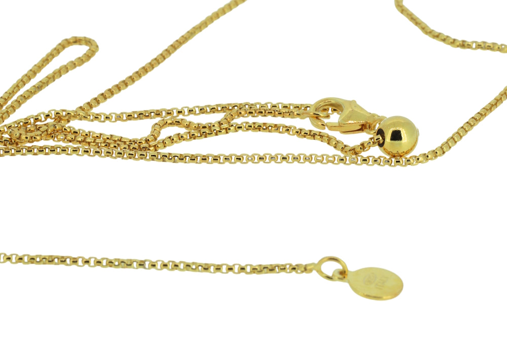 Gold Vermeil chain adjustable length