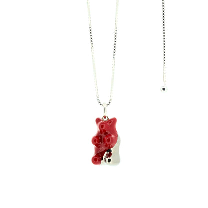 Red Gummy Bear Necklace